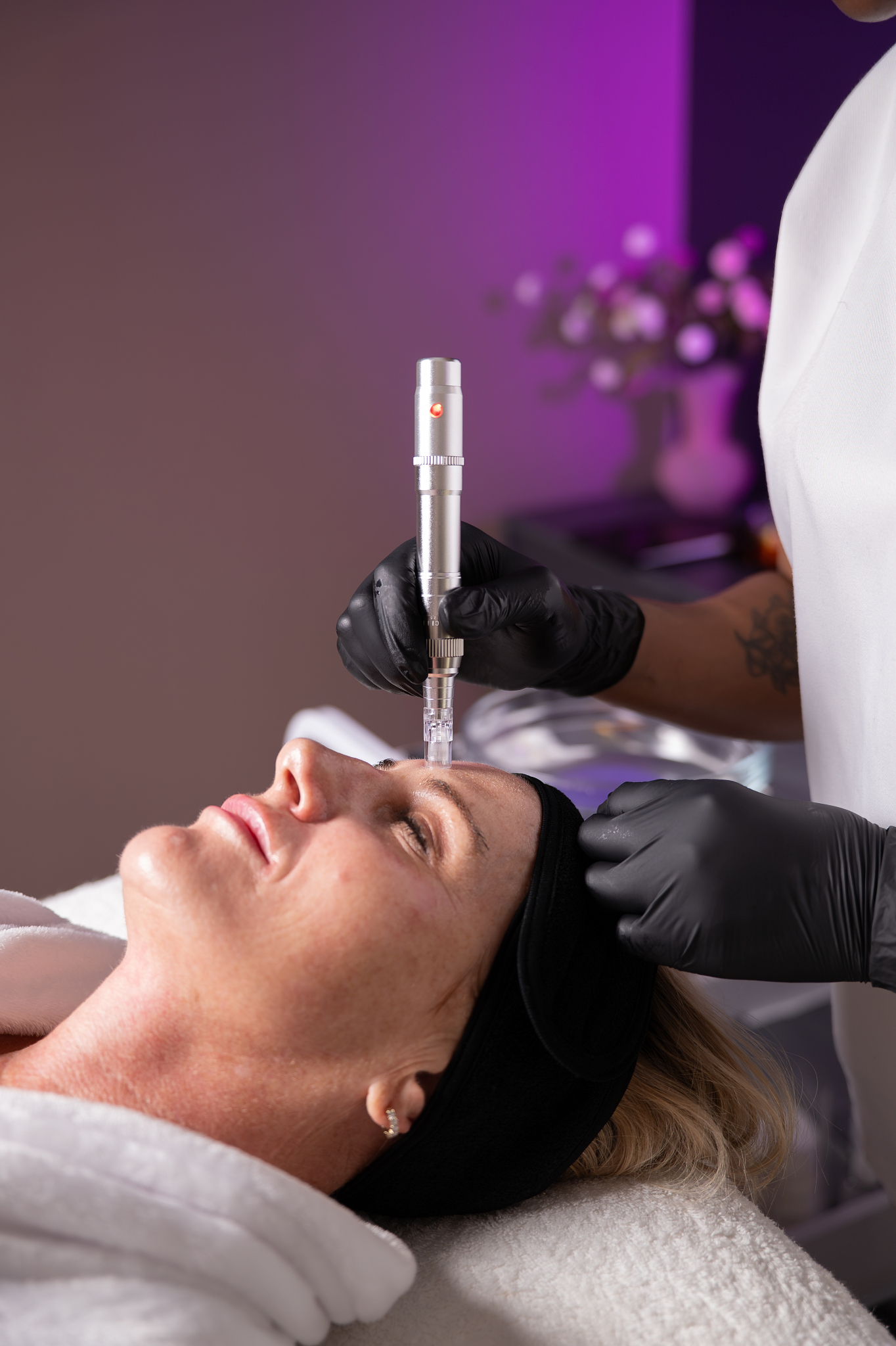 A skin treatment at Omnia